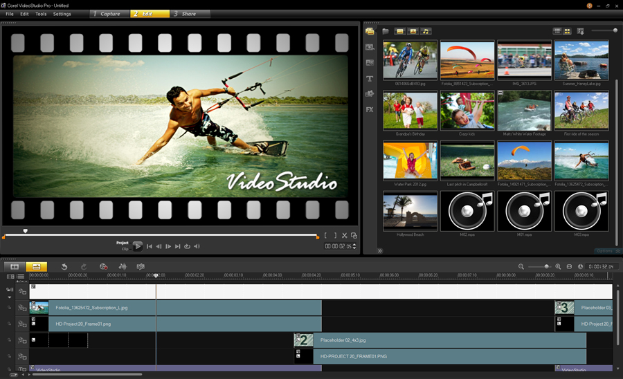 video editor template
